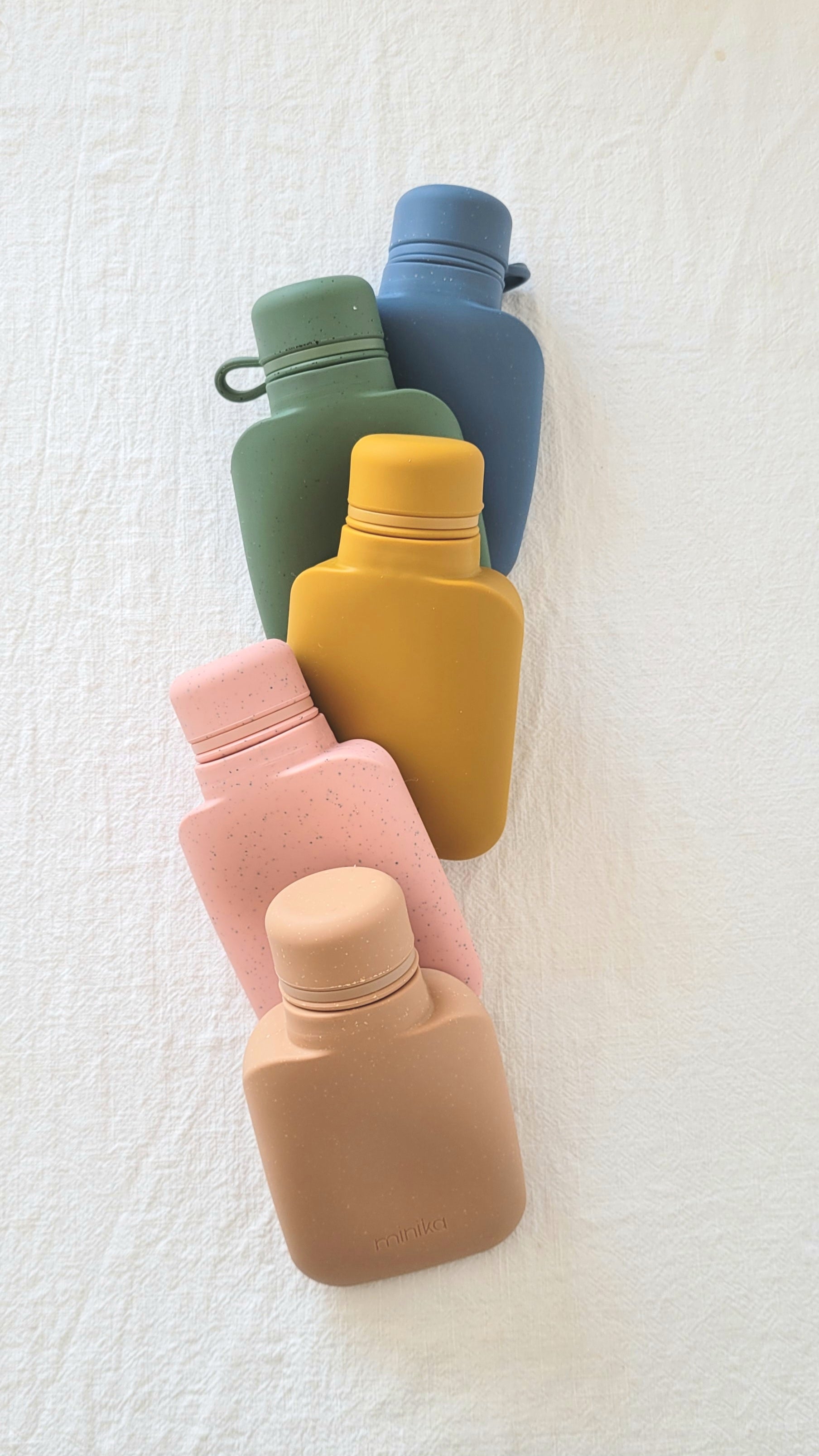 Herbruikbaar knijpzakje sorbetroze, 250 ml