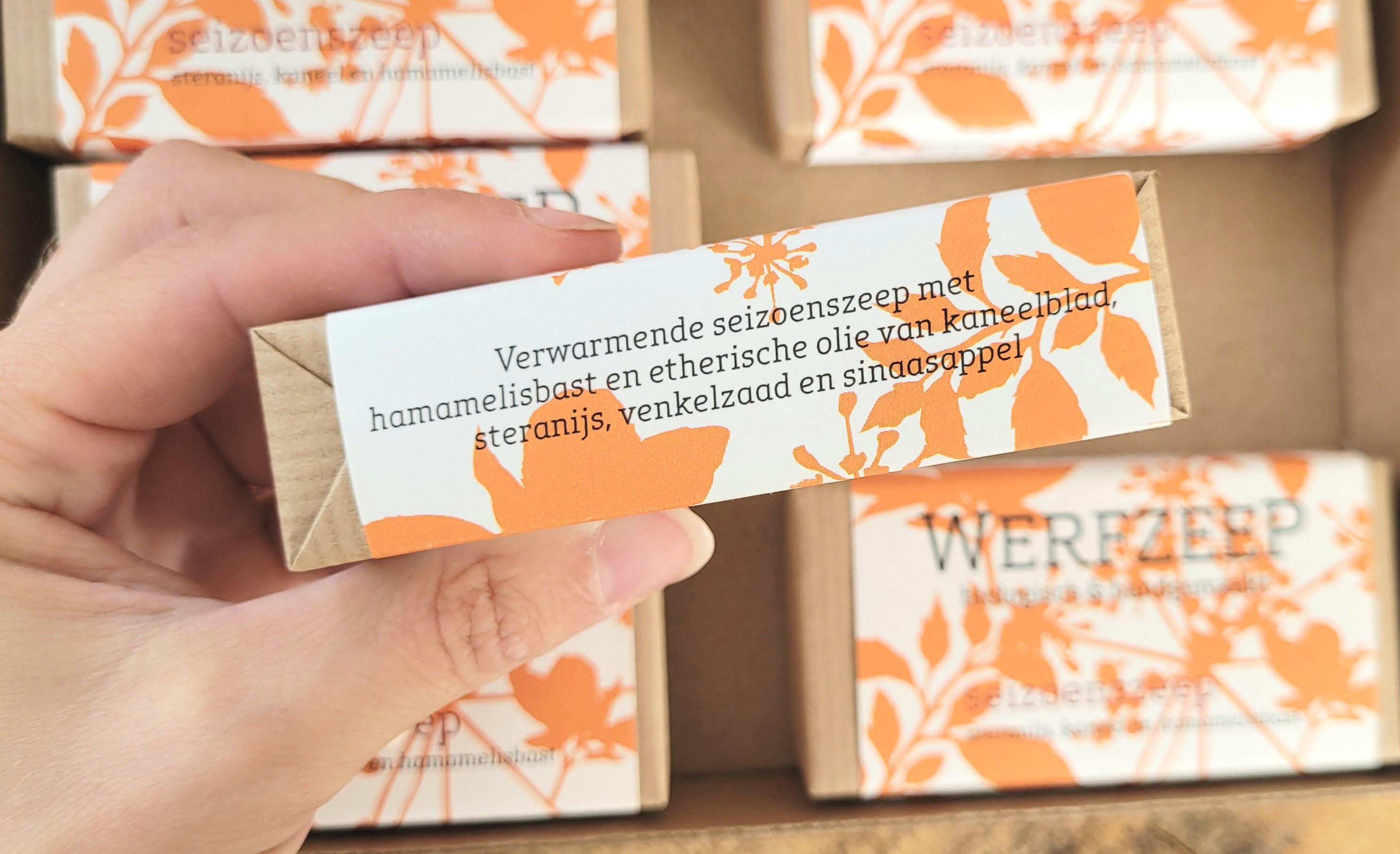 Werfzeep seizoenszeep herfst