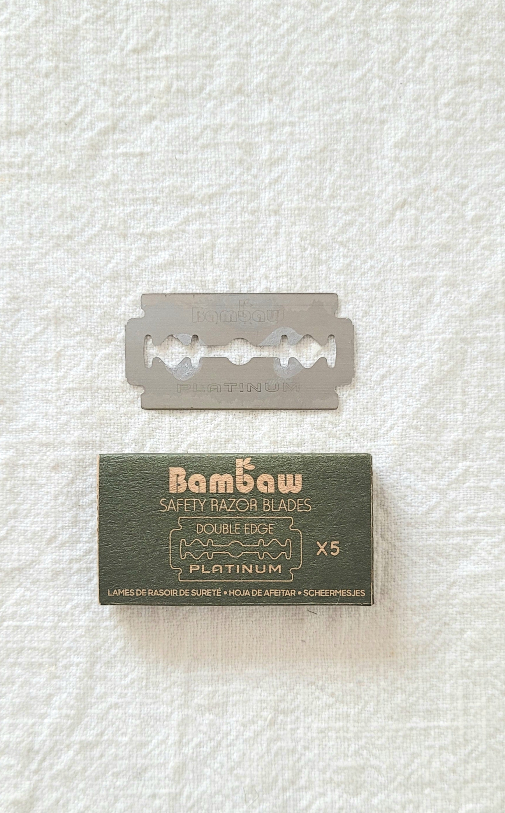 Double Edge lose Rasierklingen, 5 Stück
