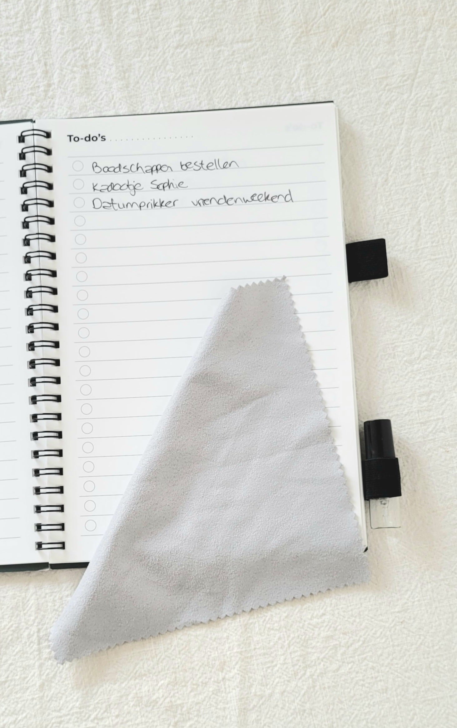 Happinote uitwisbaar notitieboek pink desert