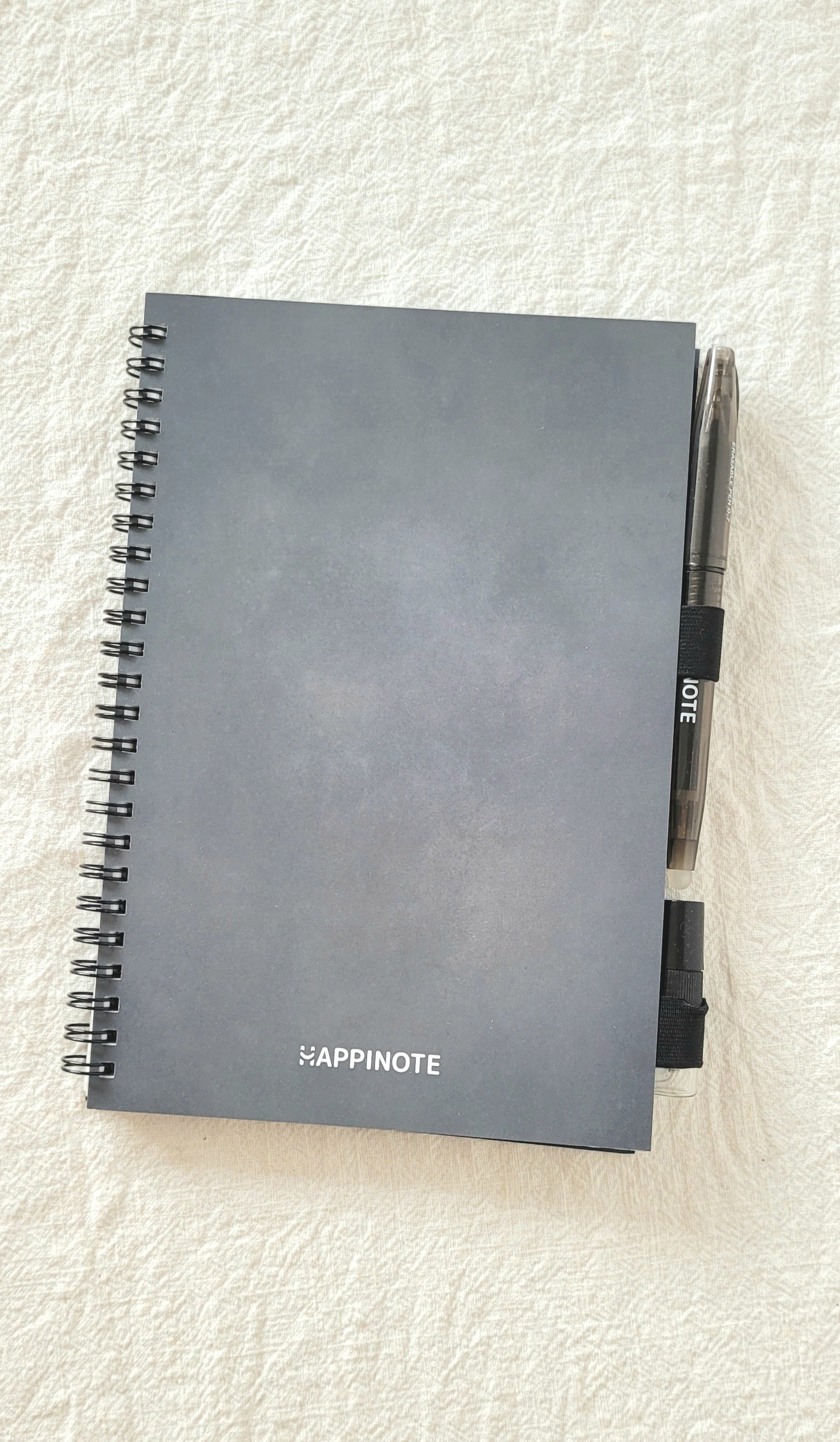 Happinote uitwisbaar notitieboek deep blue