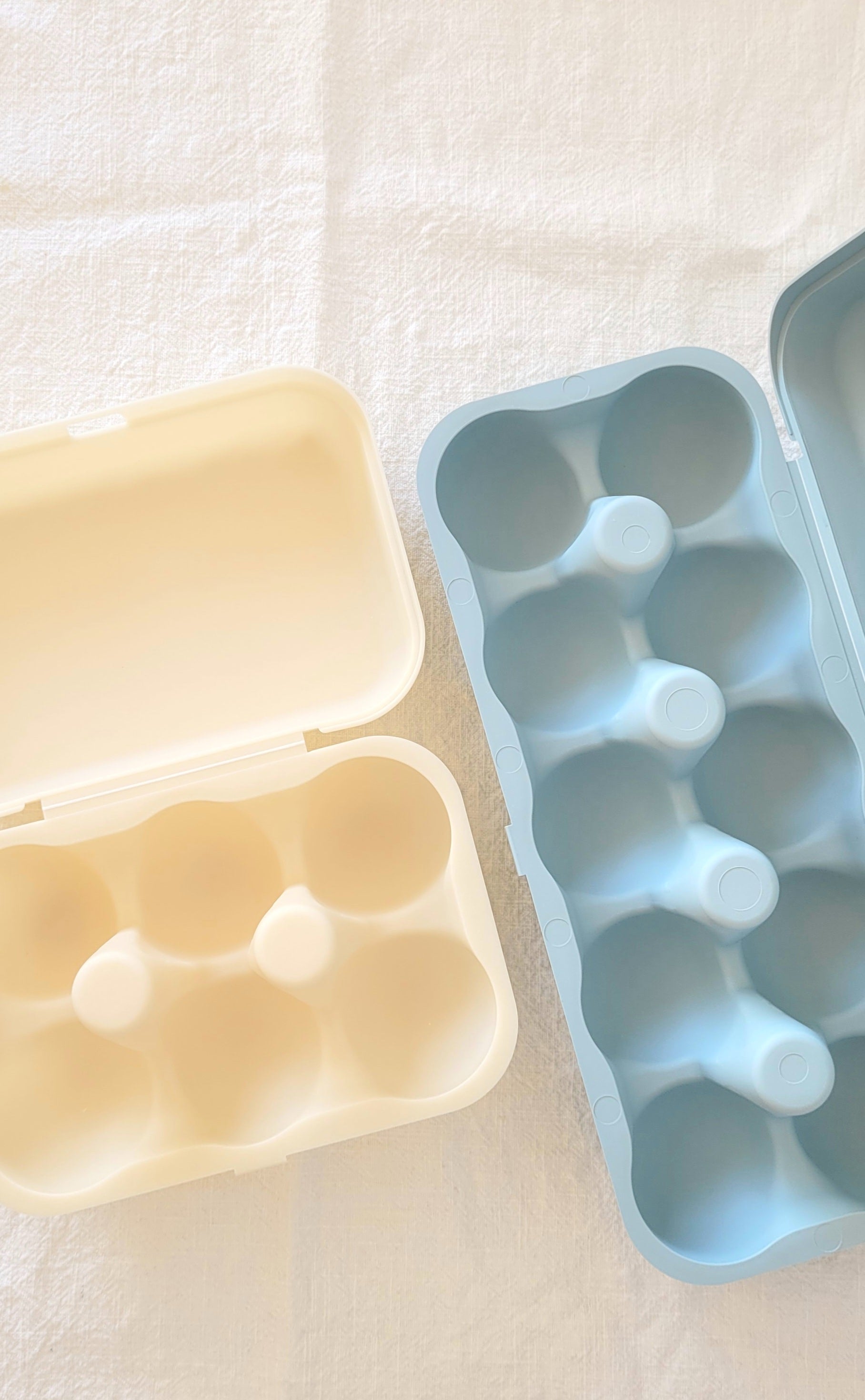 Fransande Plastic eiendoos keuken eieren opbergdoos 24 roosters eieren houder stapelbaar vriesvak opslag organisatoren ei opslag containers - groen Fransande Plastic eiendoos keuken eieren opbergdoos 24 roosters eieren houder stapelbaar vriesvak opslag organisatoren ei opslag containers - groen