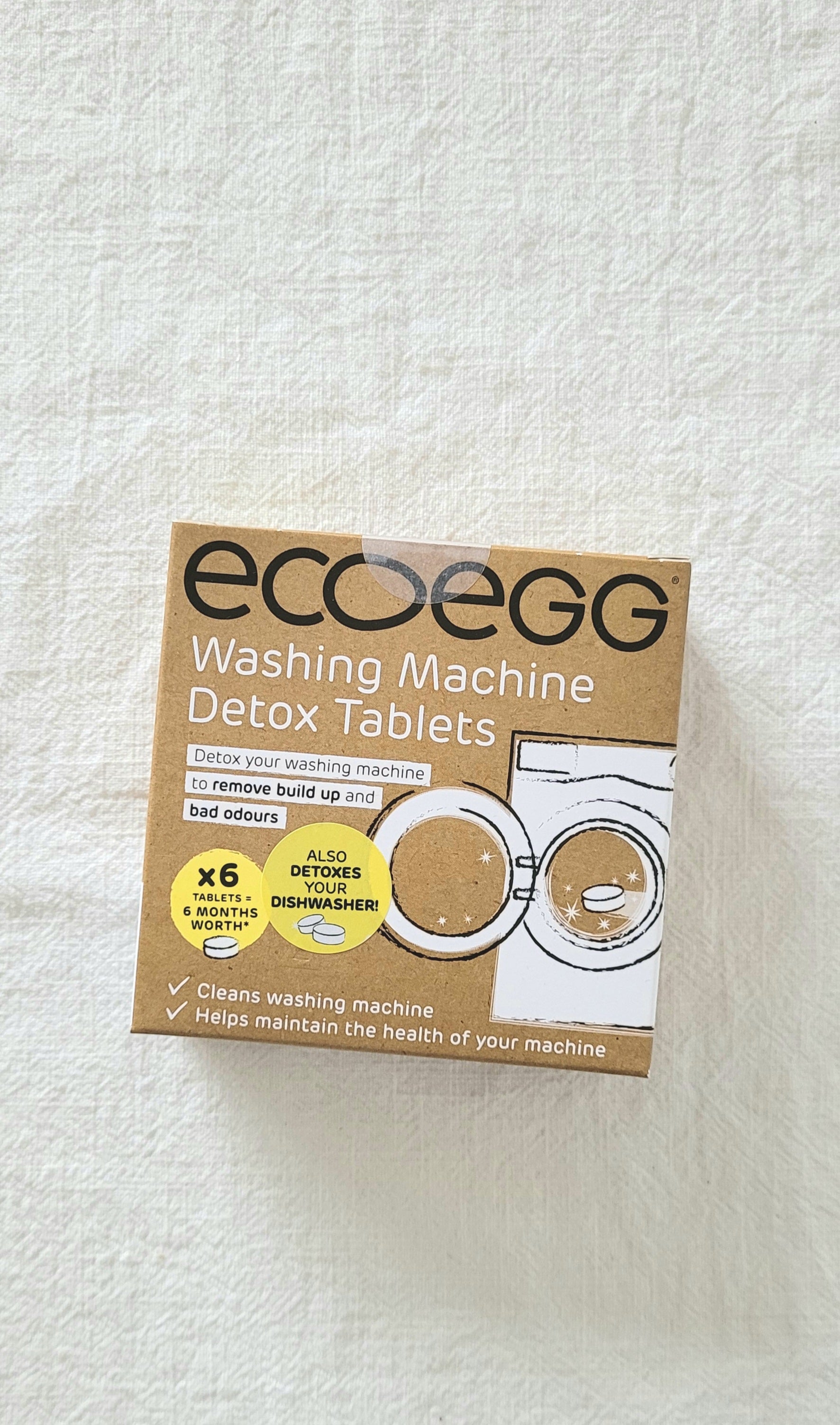 Wasmachine DETOX tablets