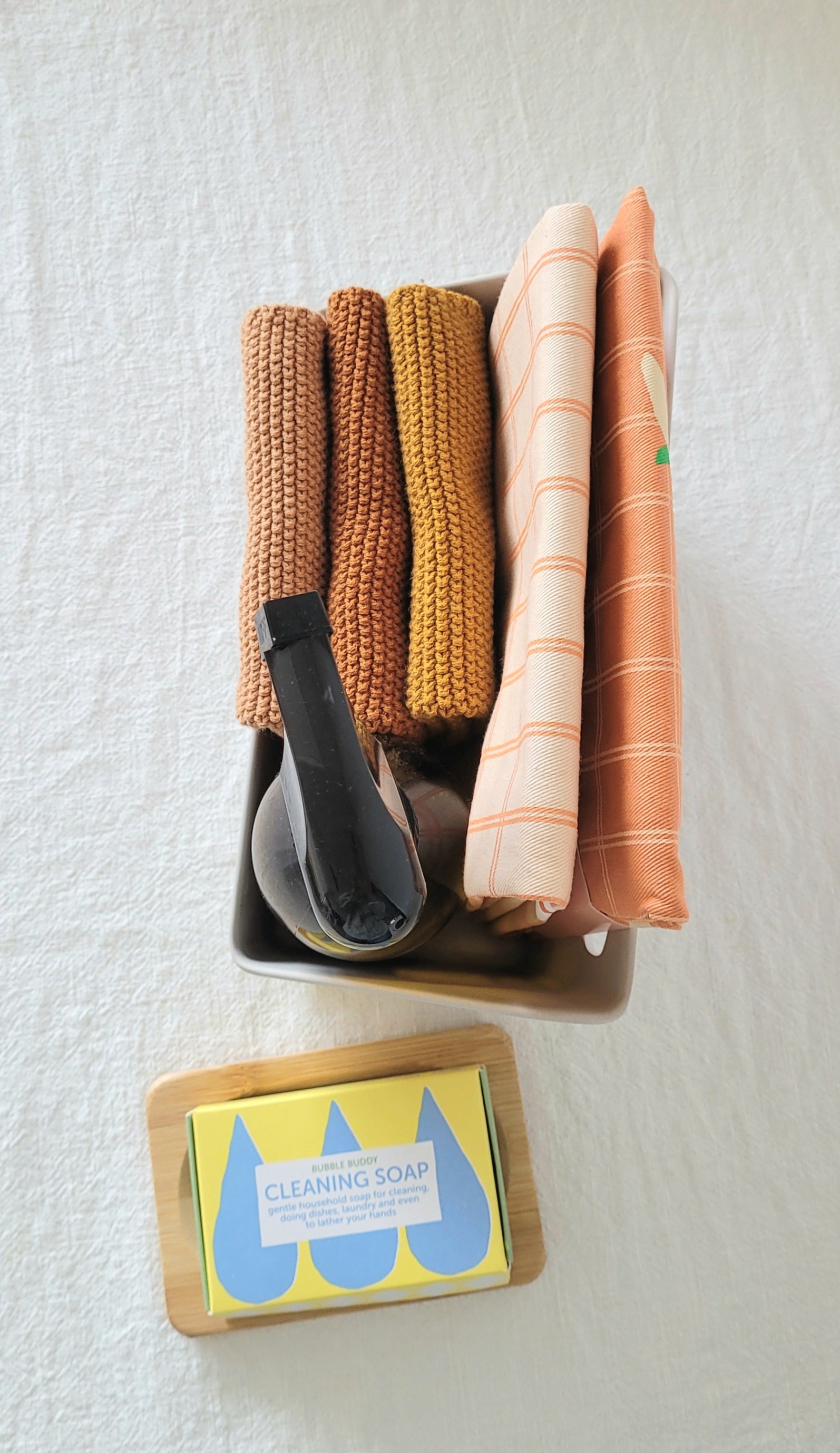 Keukenorganizer bamboe, naturel