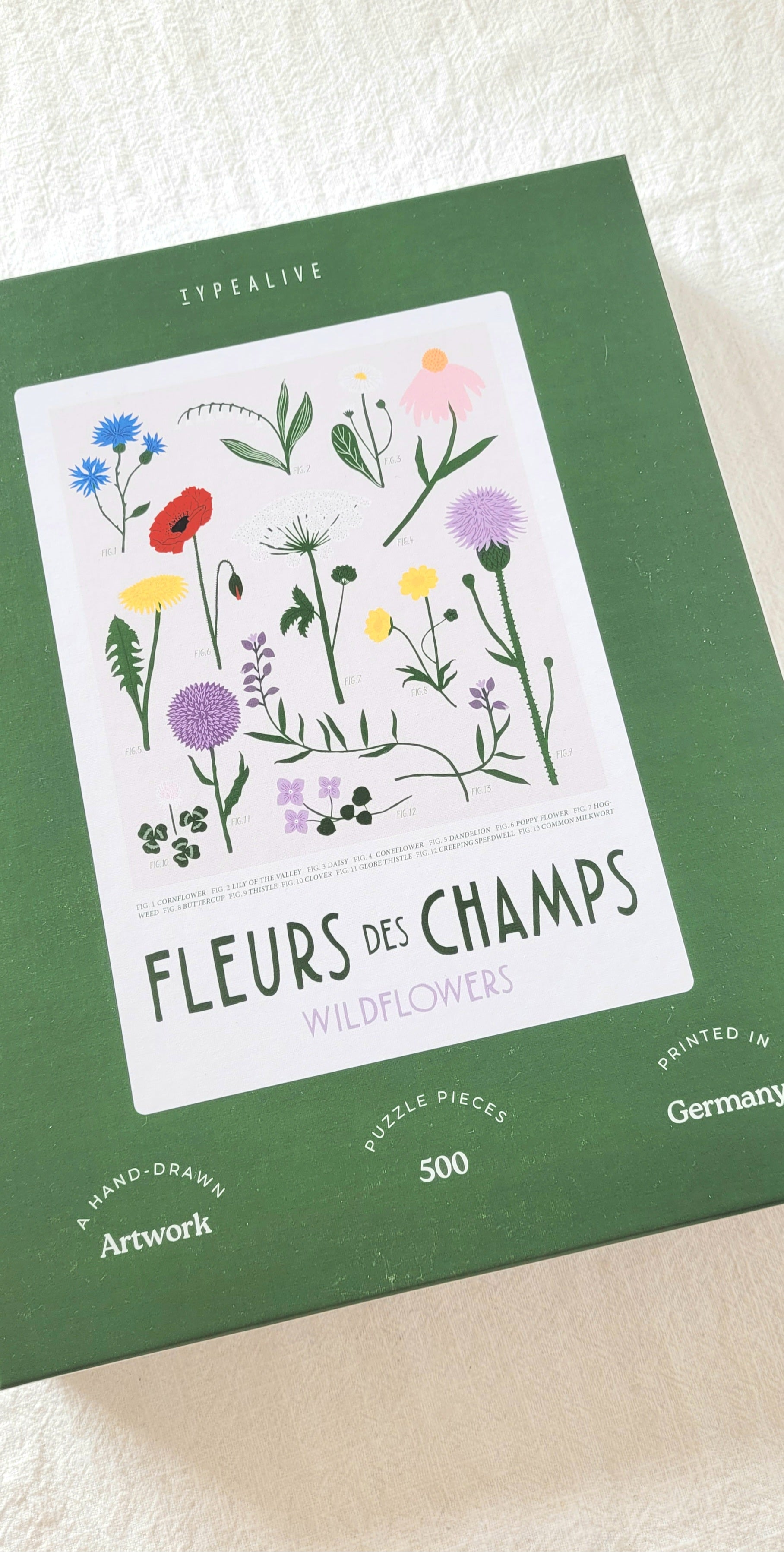 Puzzel wilde bloemen