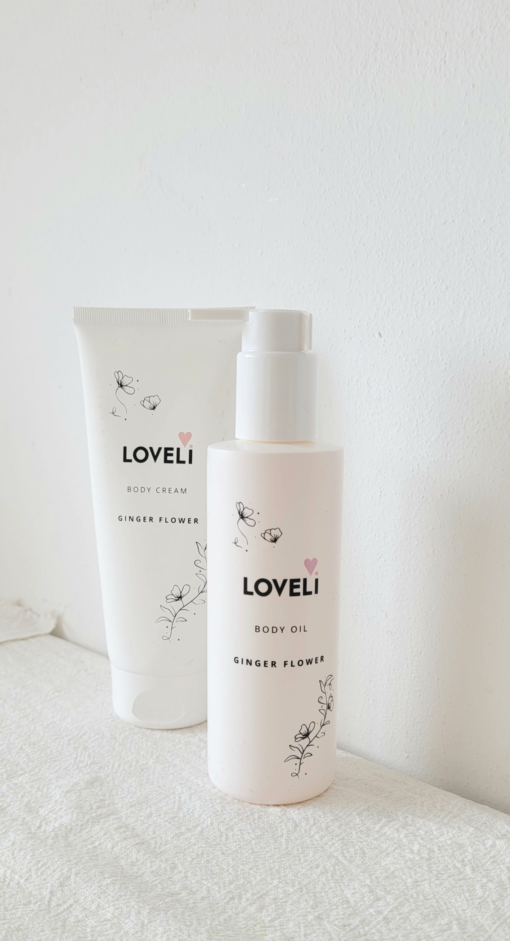 Loveli bodyoil gingerflower