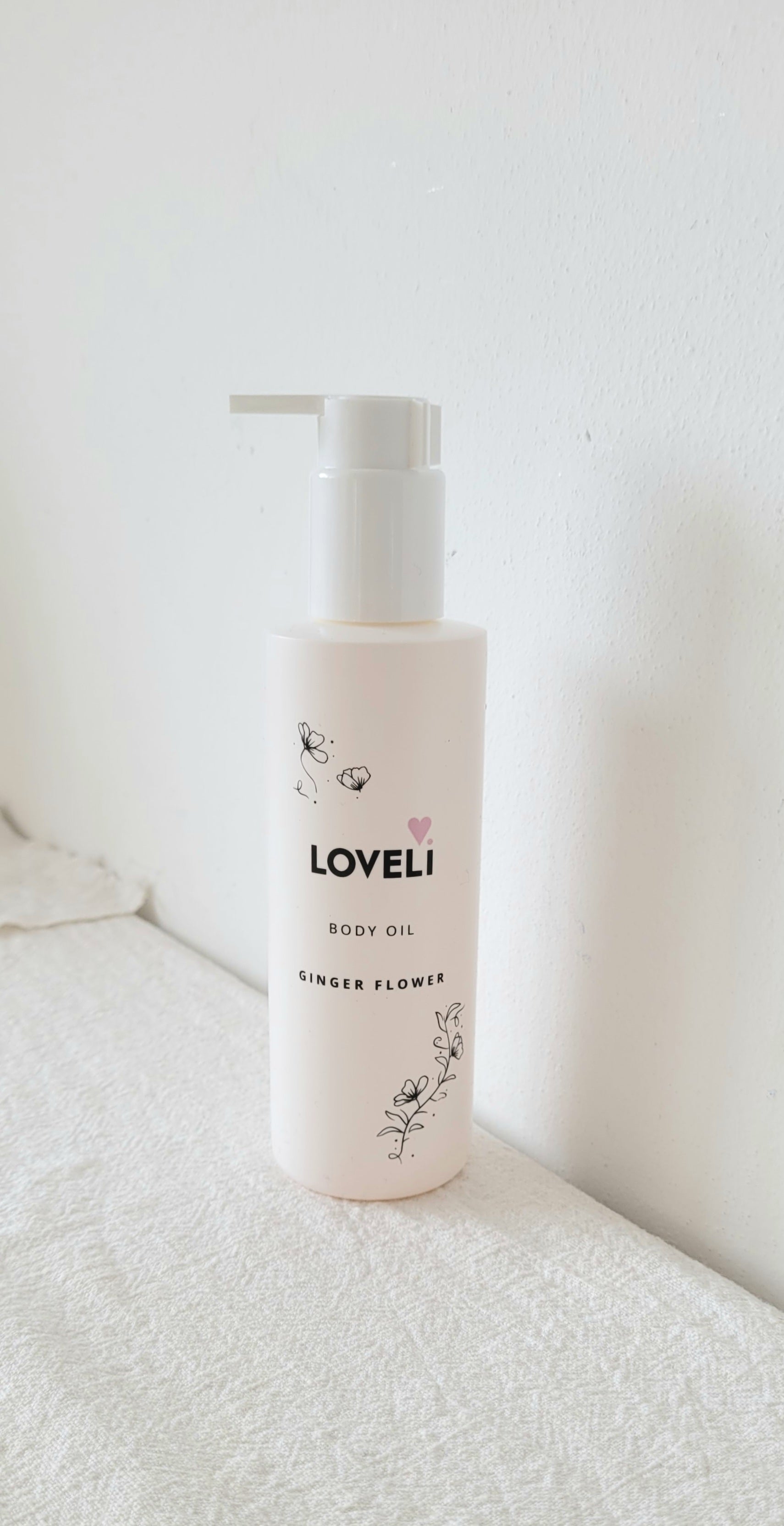 Loveli bodyoil gingerflower