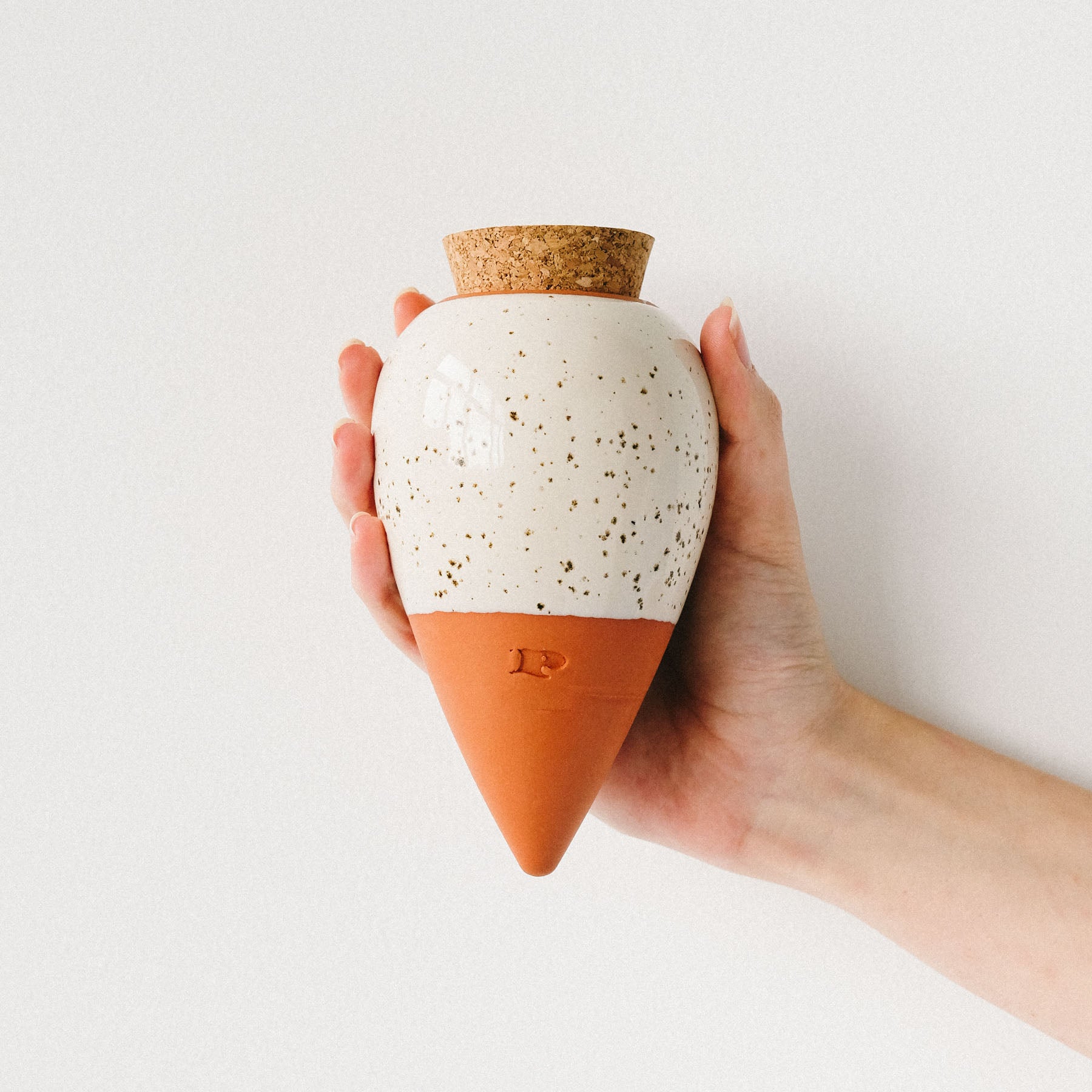 Hydrating Olla - wit gespikkeld