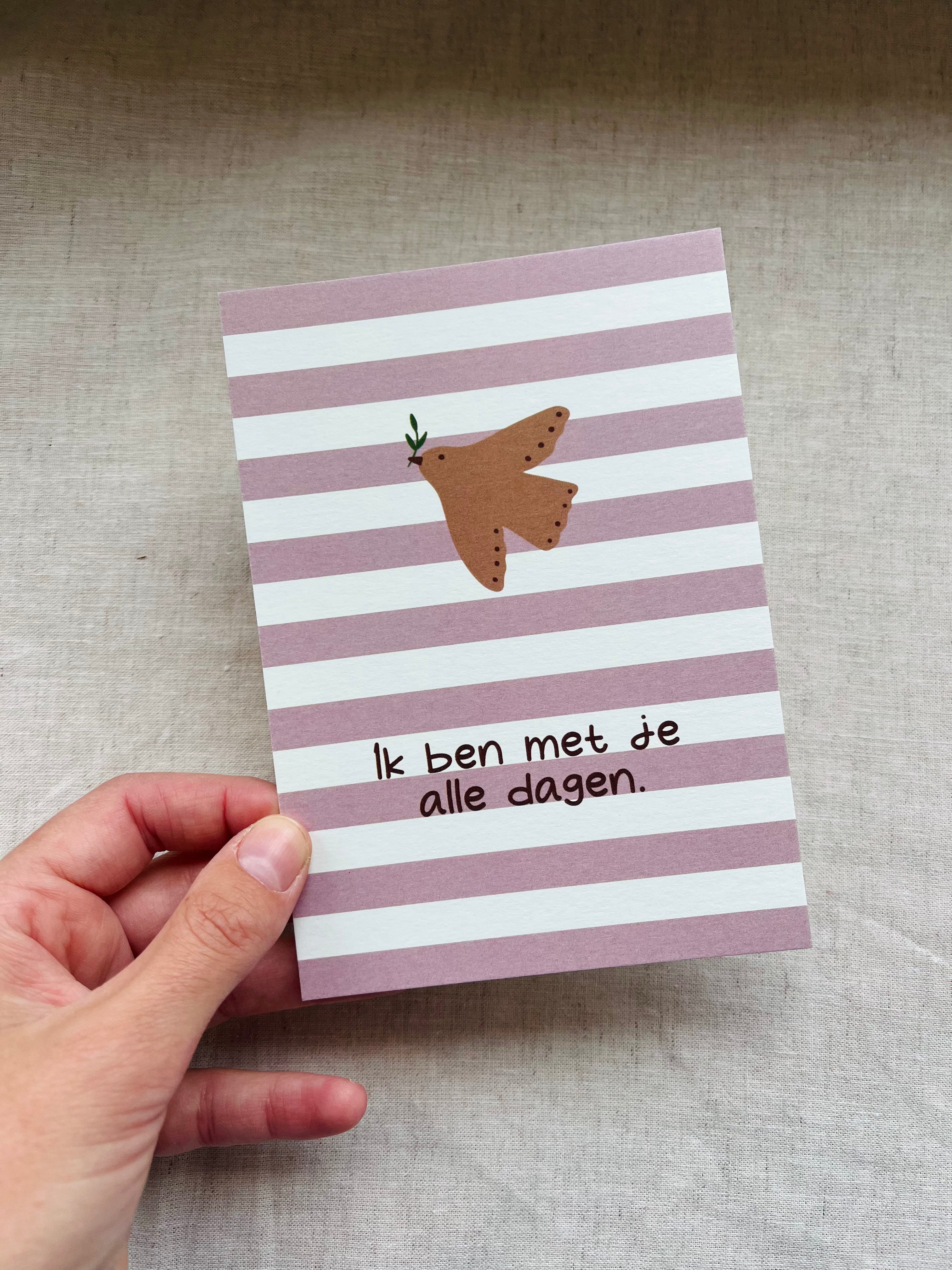 Kaart met tekst &