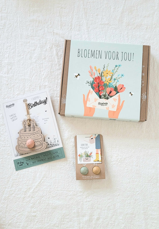 Giftbox medium - bloemen voor jou