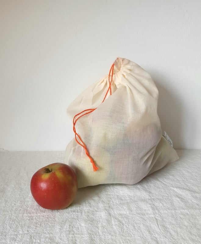 Herbruikbaar zakje voor groente en fruit