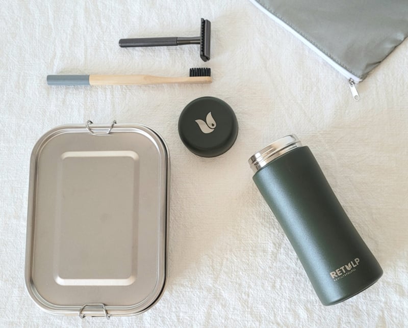 Retulp thermosbeker huntergreen