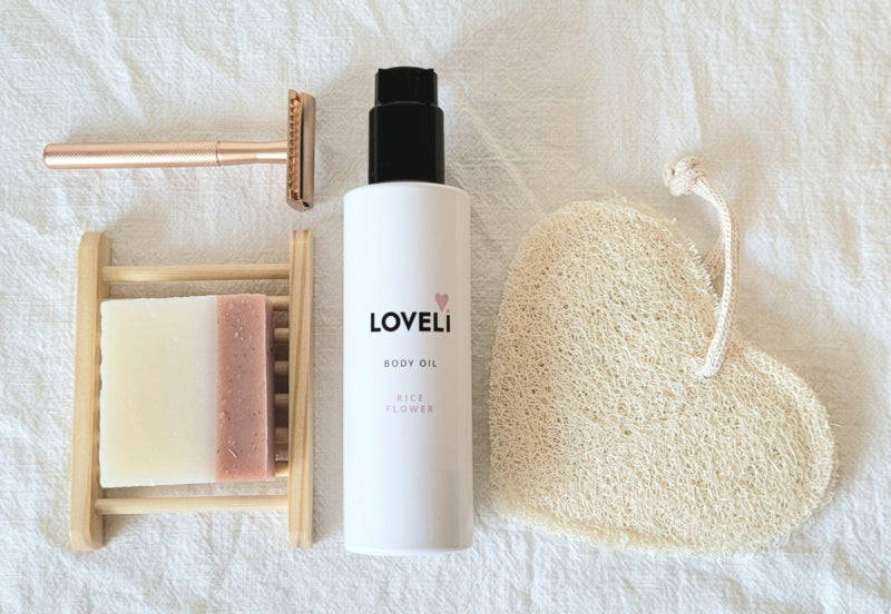 Bodyoil / bodycream riceflower