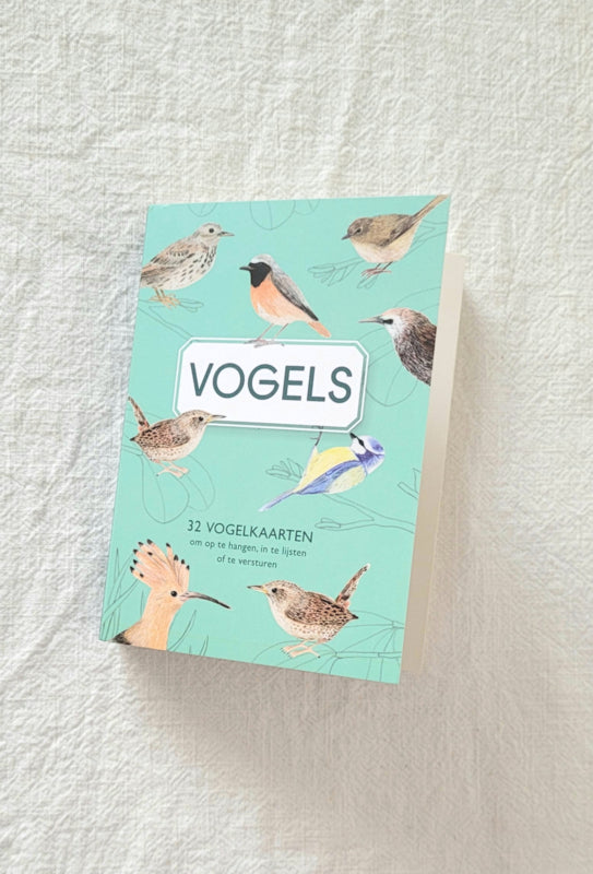 Vogelkartenbuch - 32 Teile