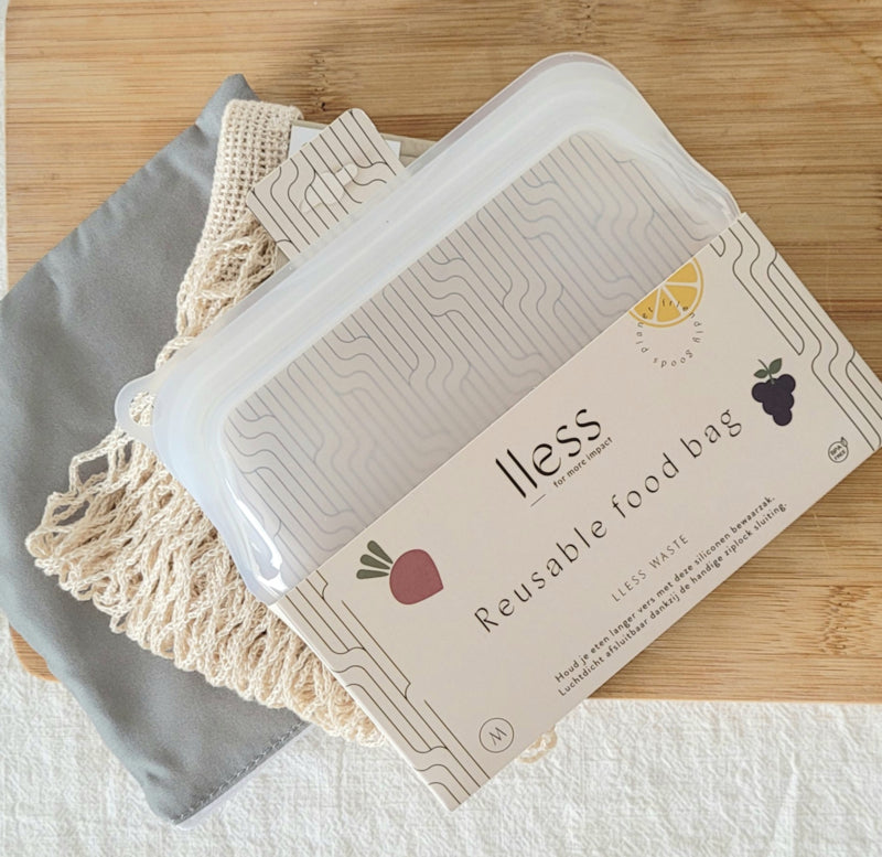 Lless reusable foodbag s/m/l