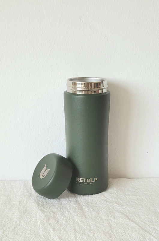 Retulp thermosbeker huntergreen