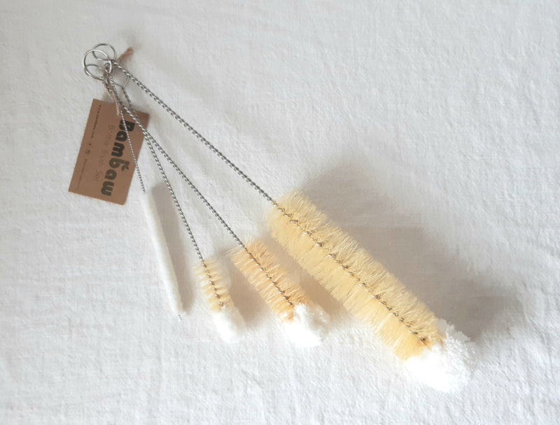 Flaschenbürsten, 4er-Set