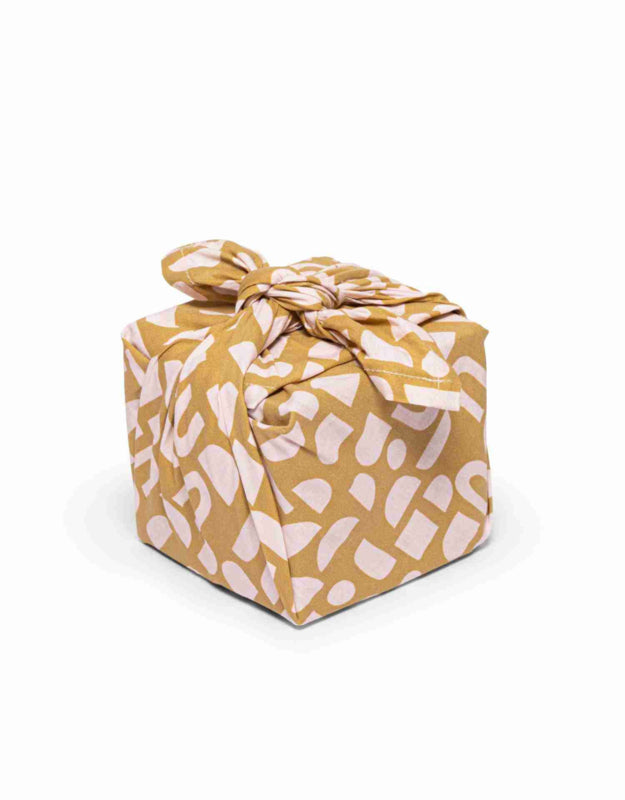 Lalafete inpakdoek arched confetti gold