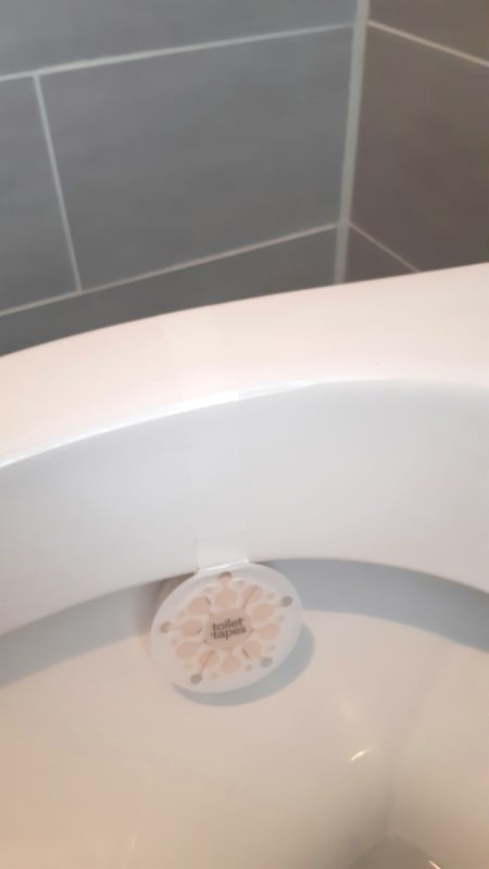 Toilettenerfrischer aus sauberer Baumwolle (90 % weniger Plastik!)