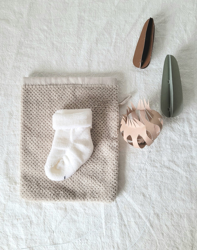 Weiche Babysocken aus Merinowolle