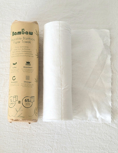 Reusable bamboo kitchen roll, (20 pieces!)