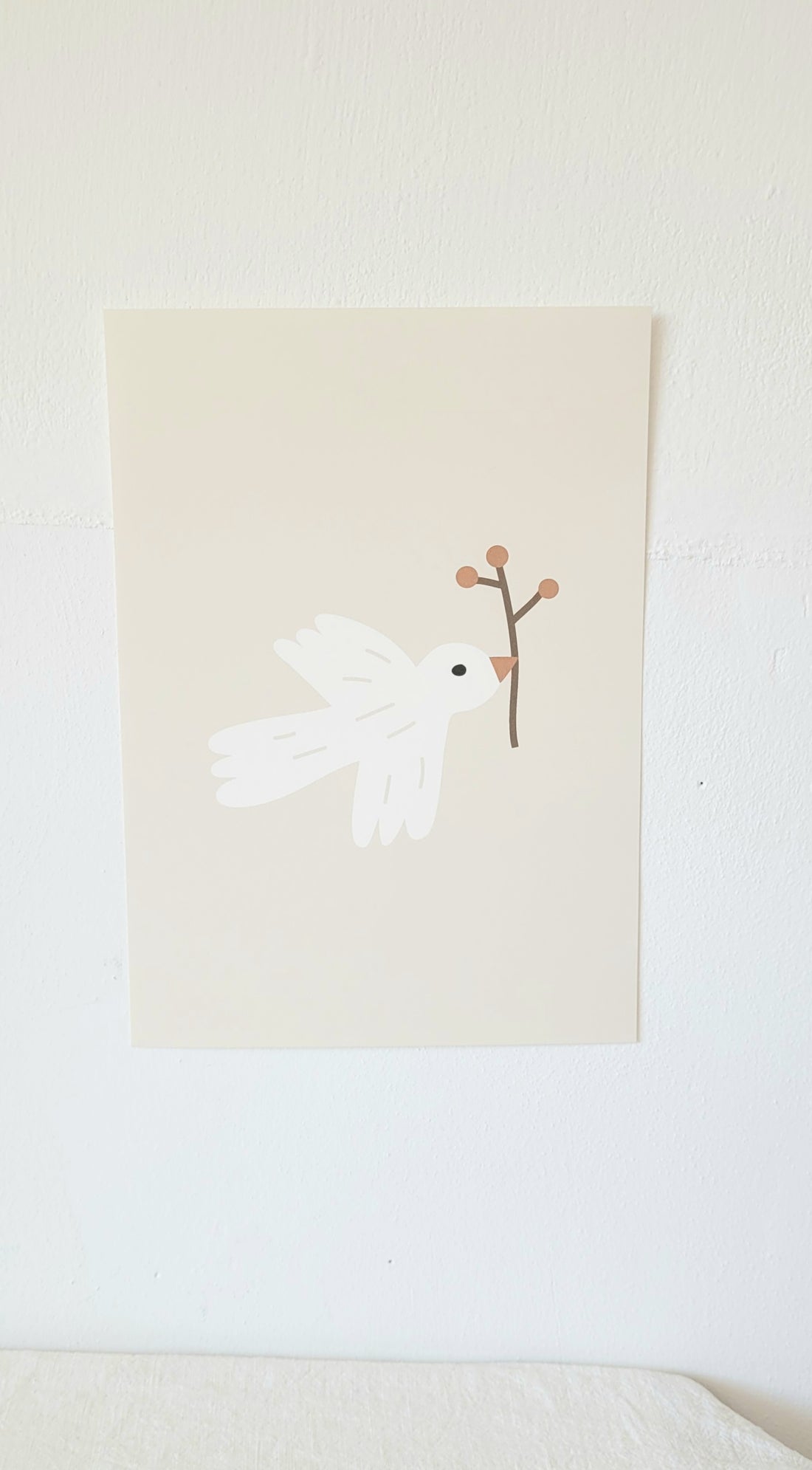 Little birdie - oat eco poster