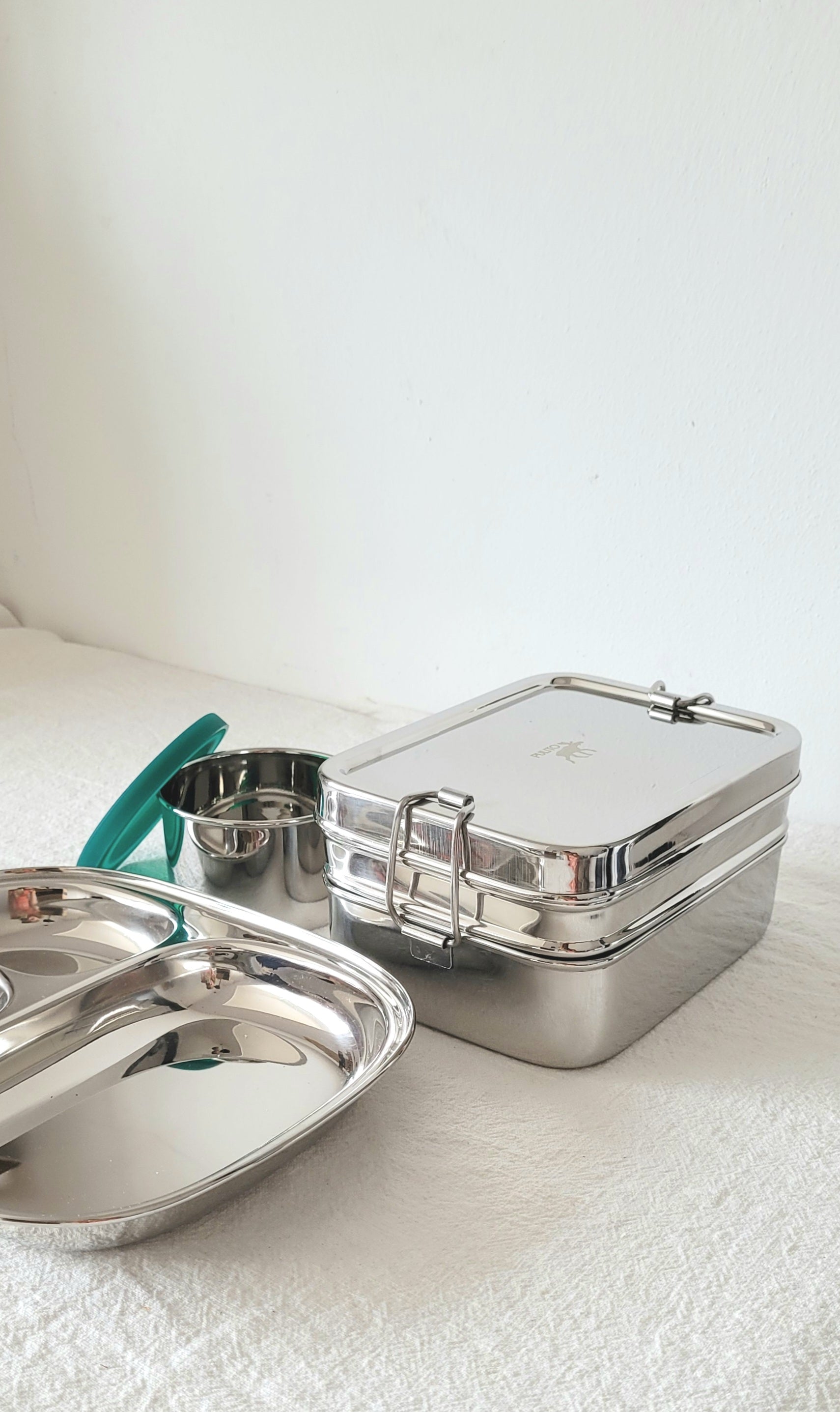 RVS lunchbox 3 in 1 medium