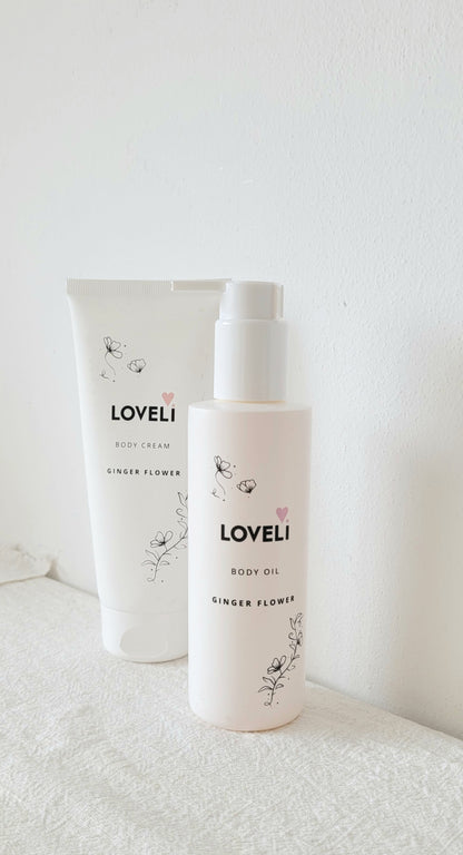 Loveli bodyoil gingerflower
