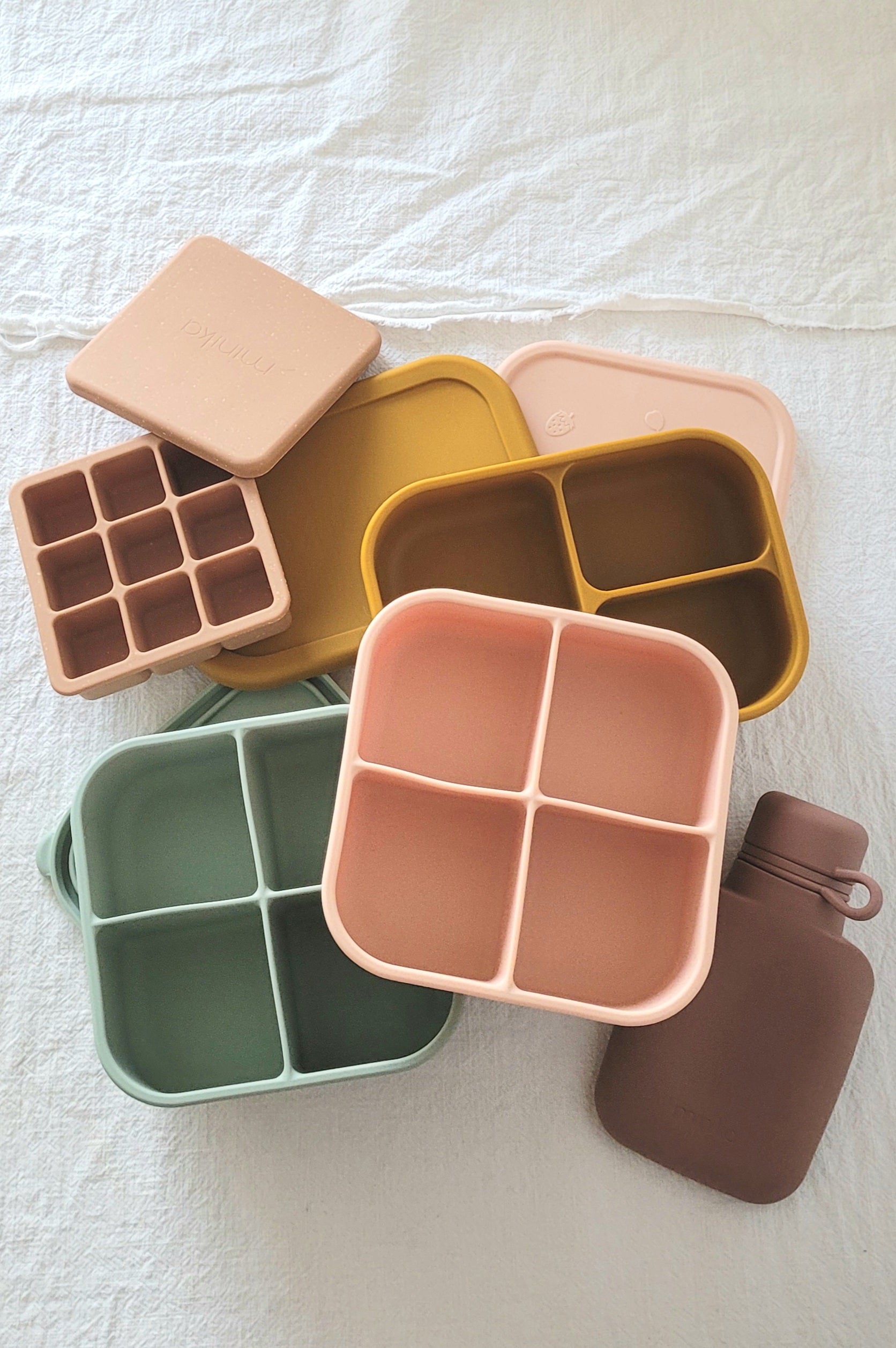 Snackbox 4vaks - saliegroen