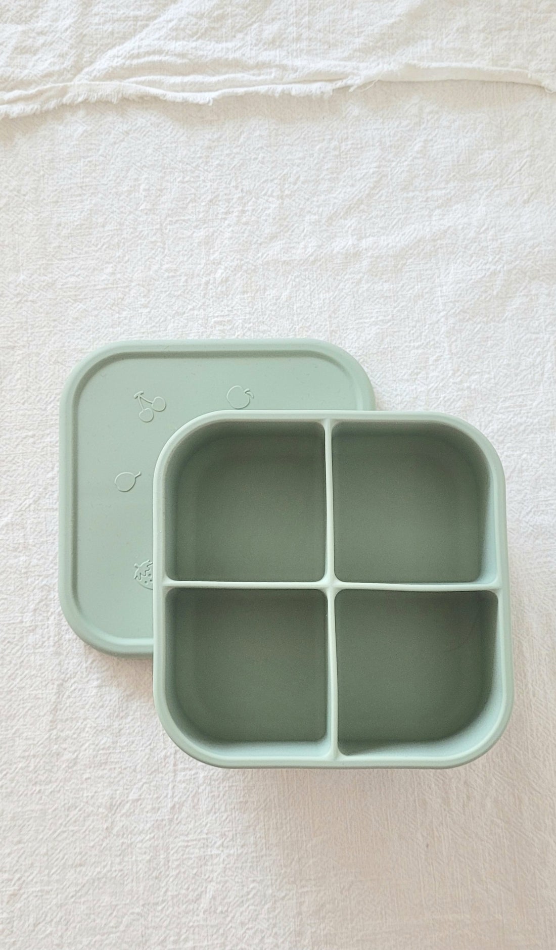 Snackbox 4vaks - saliegroen