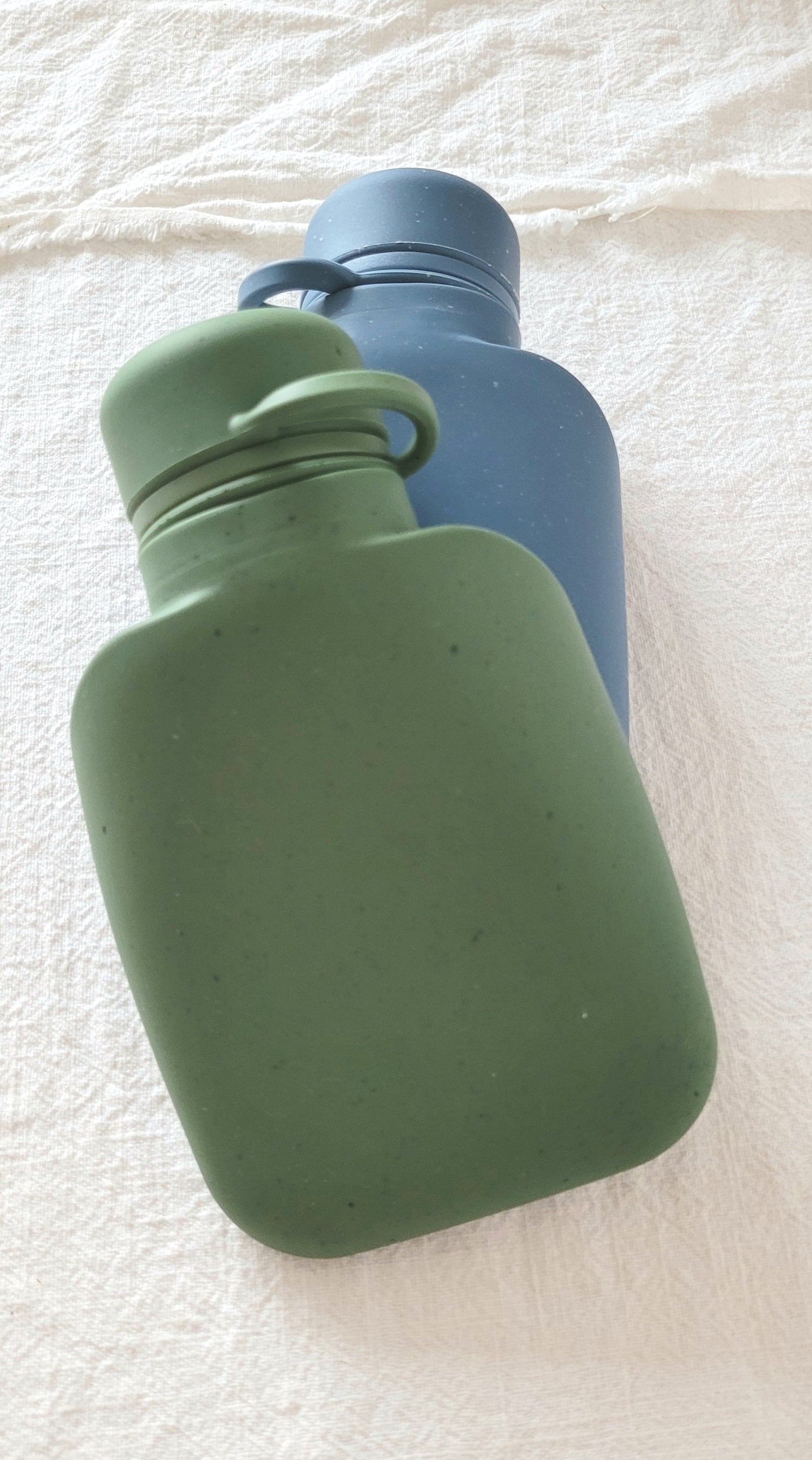 Herbruikbaar knijpzakje bosgroen, 250 ml