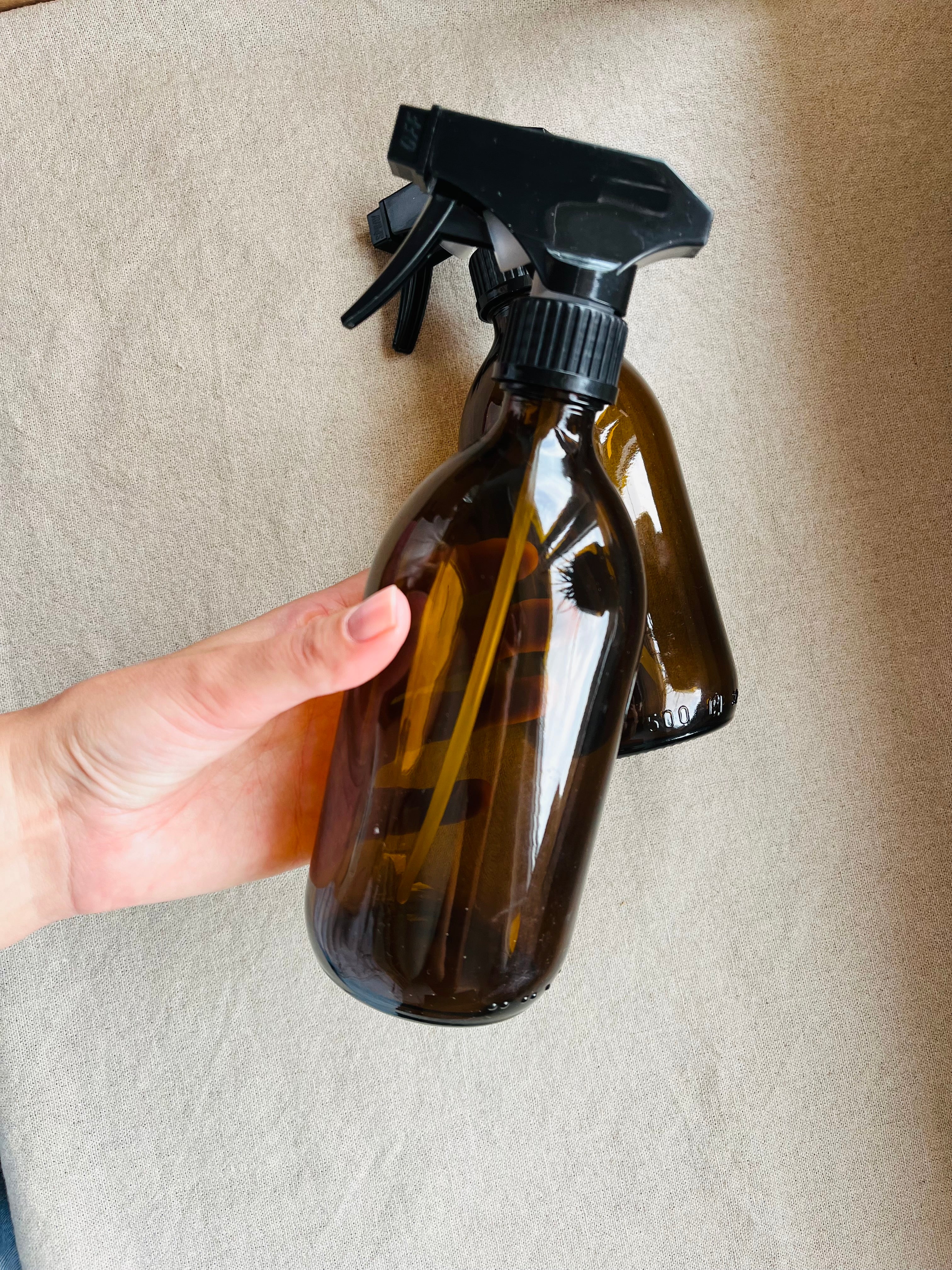 Set van 2 sprayflessen - 500 ml (zonder sticker)