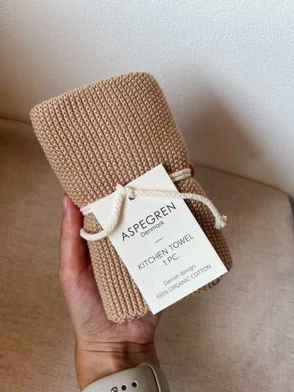 Gebreide keukendoek - toast
