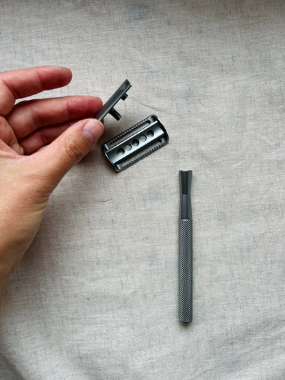 Safety razor zilver
