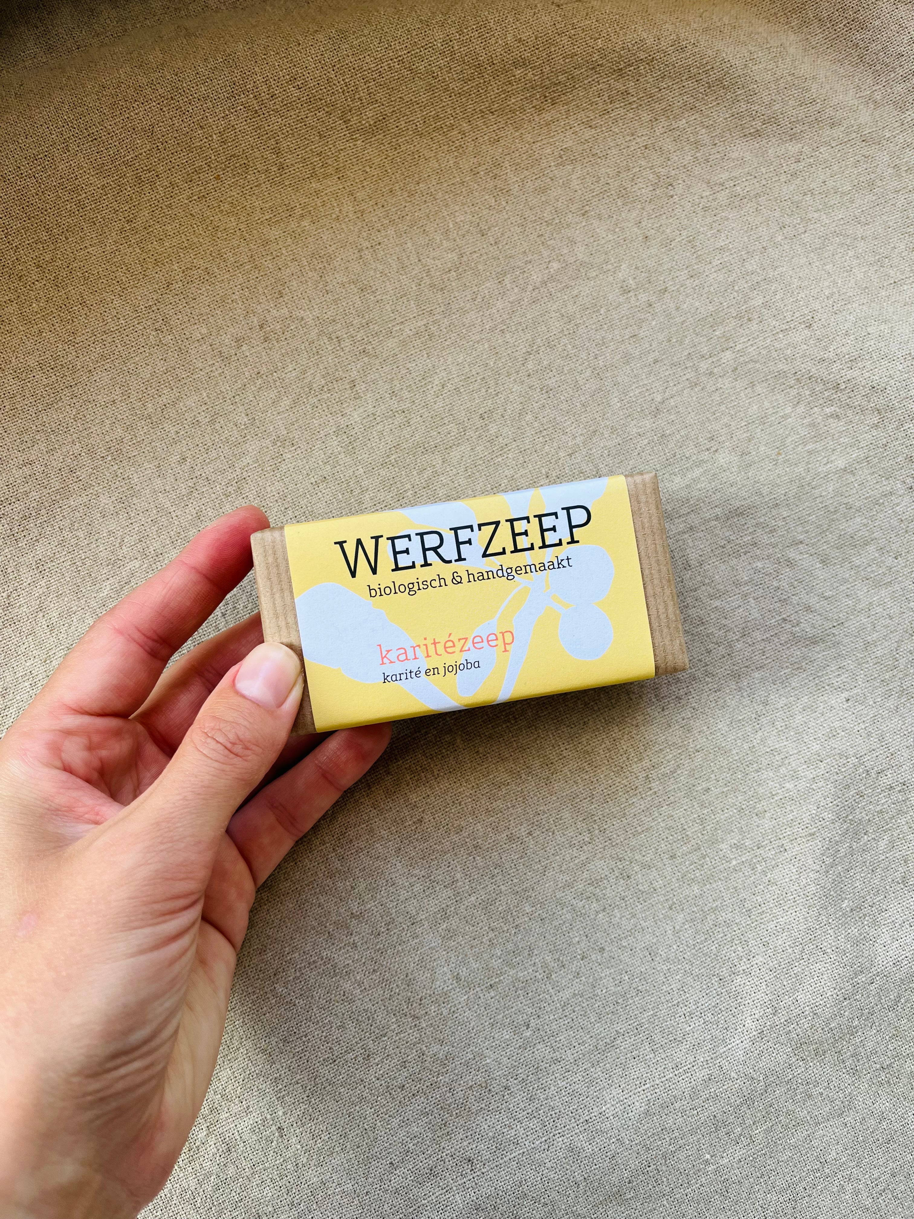 Werfzeep karitézeep (shea butter)