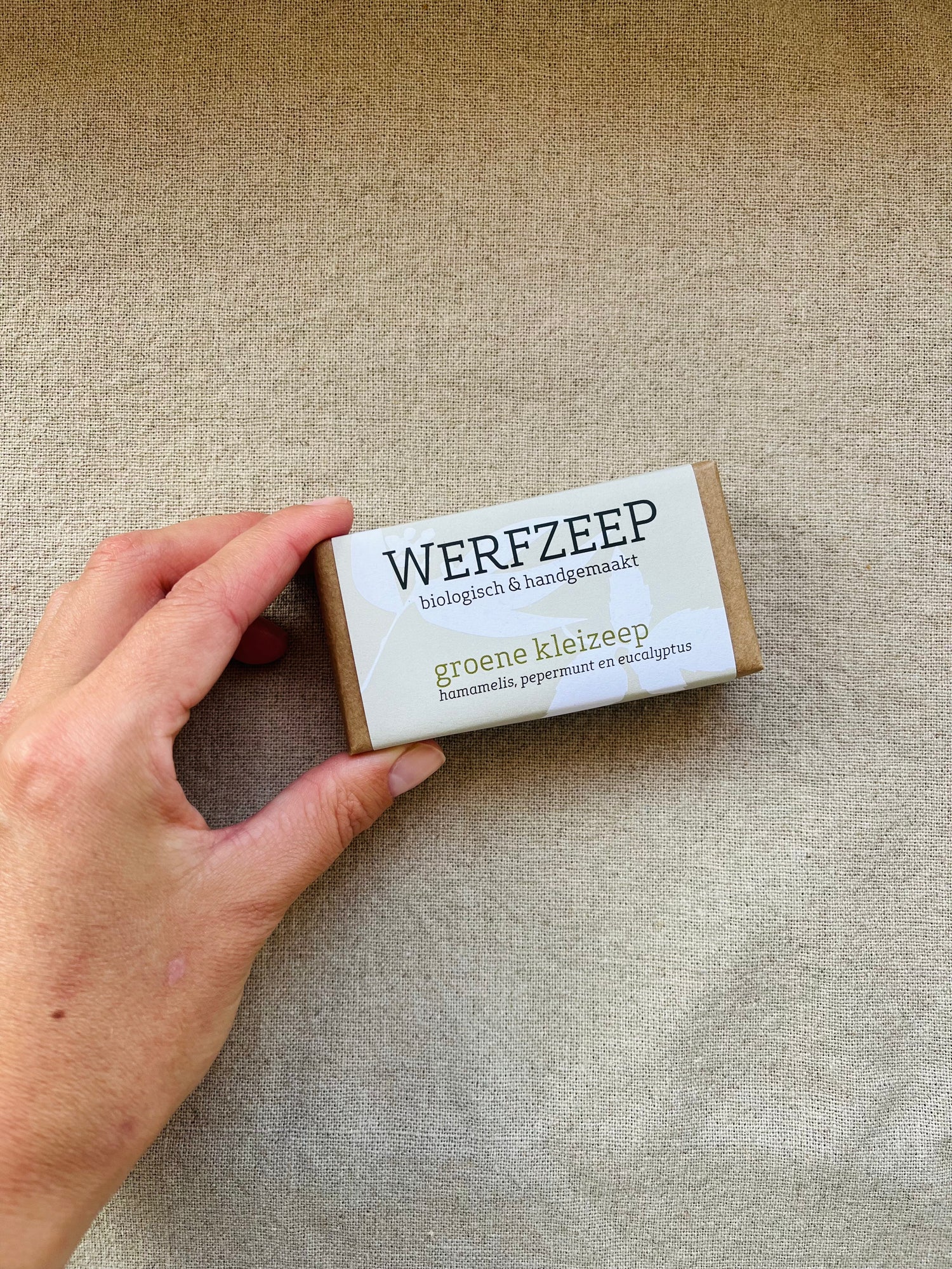 Werfzeep groene kleizeep