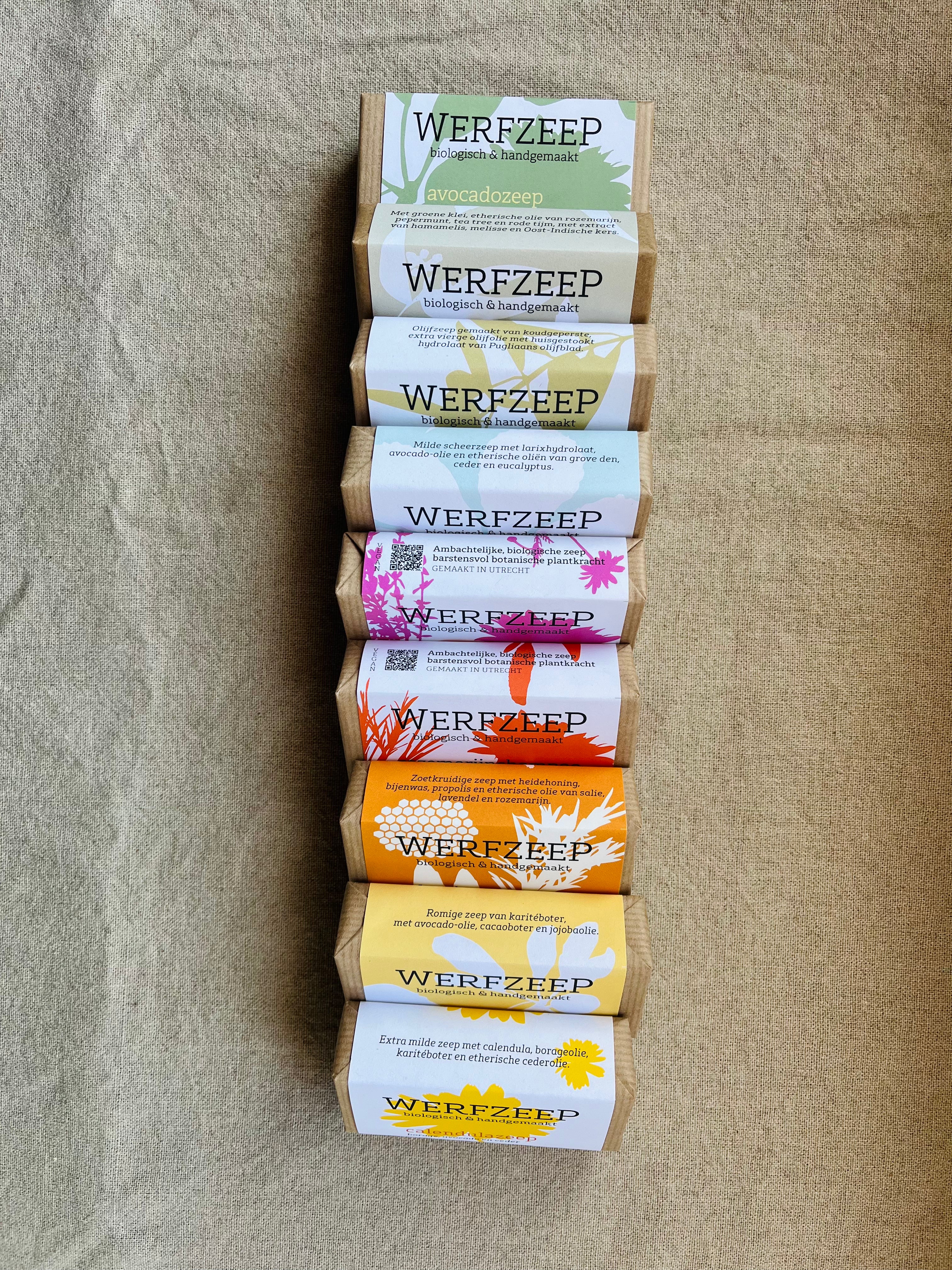 Werfzeep olijfzeep