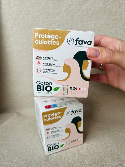 Inlegkruisjes van 100% biologisch katoen
