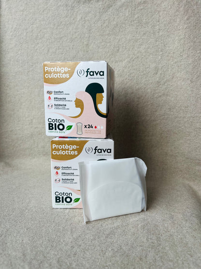 Inlegkruisjes van 100% biologisch katoen