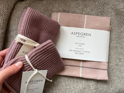 Aspegren gebreide vaatdoek | Ripple Eldenberry