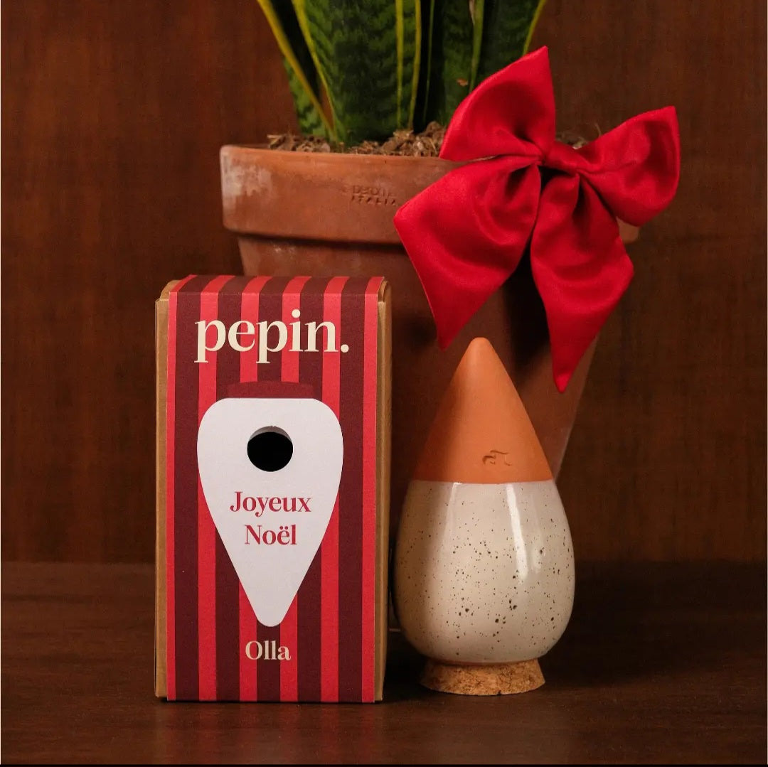 Pepin Olla wit gespikkeld -  kersteditie