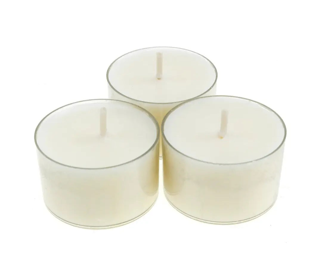 Theelichtjes van koolzaadwas