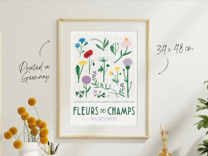 Puzzel wilde bloemen