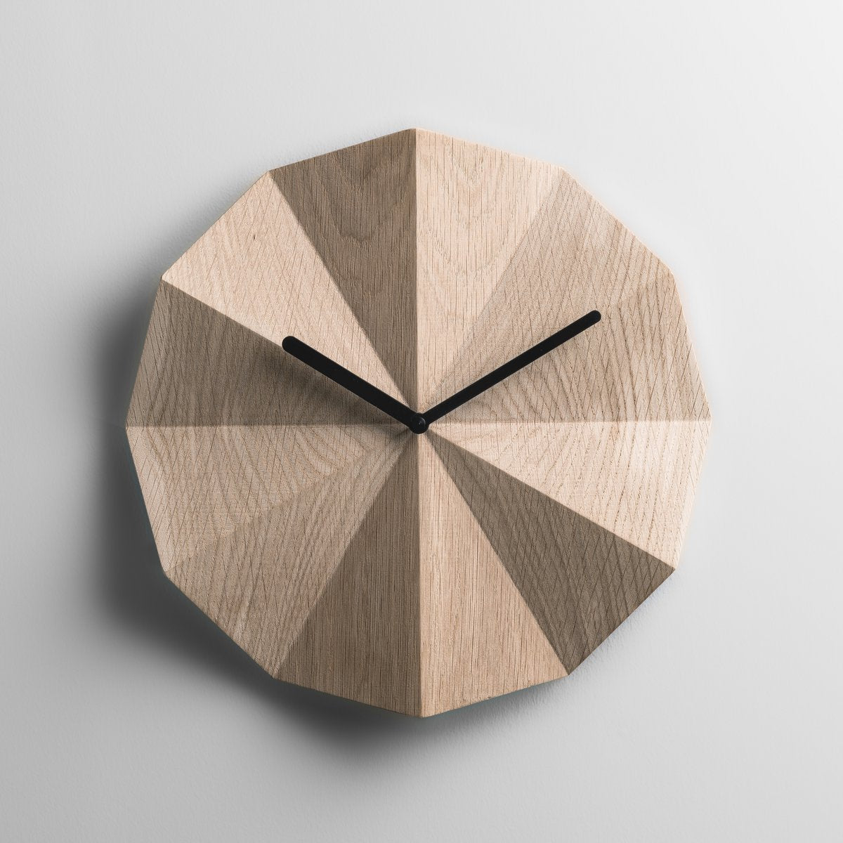 Houten Delta klok - Lawa design
