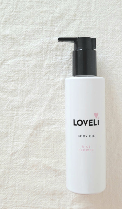 Body oil / body cream riceflower