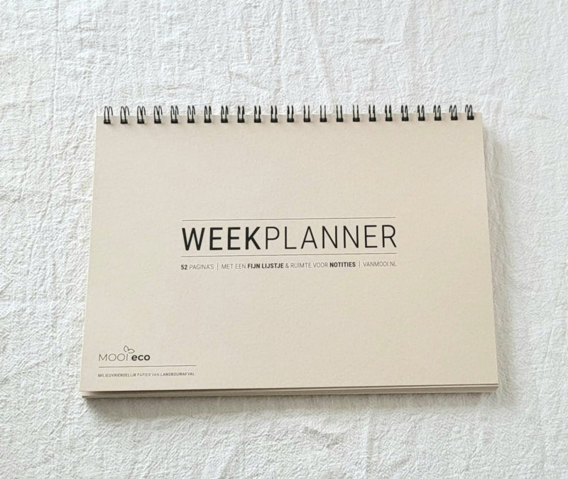 Weekplanner - een jaar lang