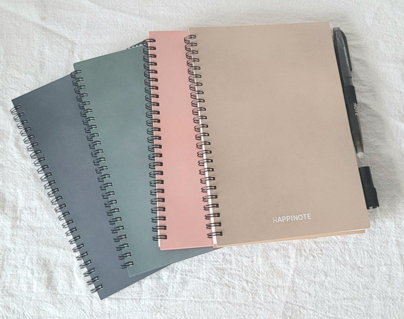 Happinote erasable notebook deep blue