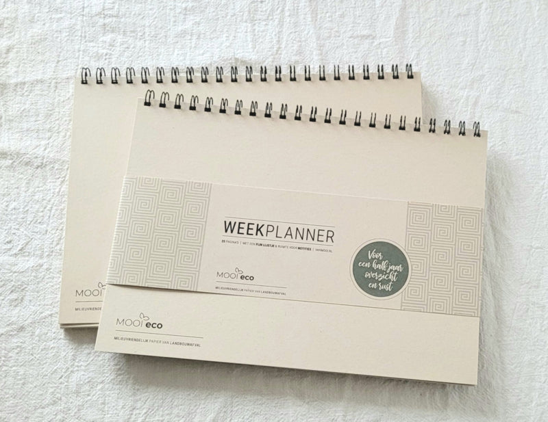Weekly planner - for a year