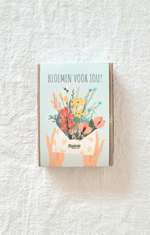 Geschenkbox klein - Blumen für Dich