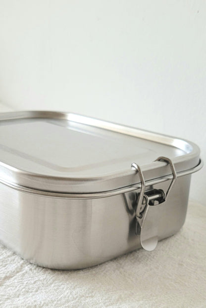Stainless steel lunch box XL (1.2 liters)